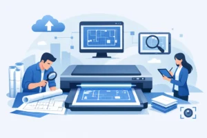 How to Scan Blueprints the Right Way