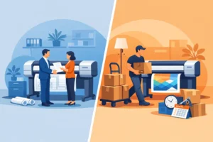 Leased Plotter Versus Rented Plotter