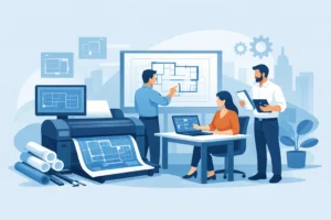 Best Blueprint Printing Options for Busy Teams