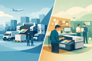 Outsourced Printing Versus In House: Which Wins?